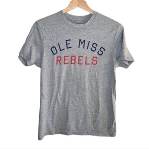Alta Gracia Ole Miss Rebels Gray Short Sleeve Graphic Tee Size Medium Collegiate